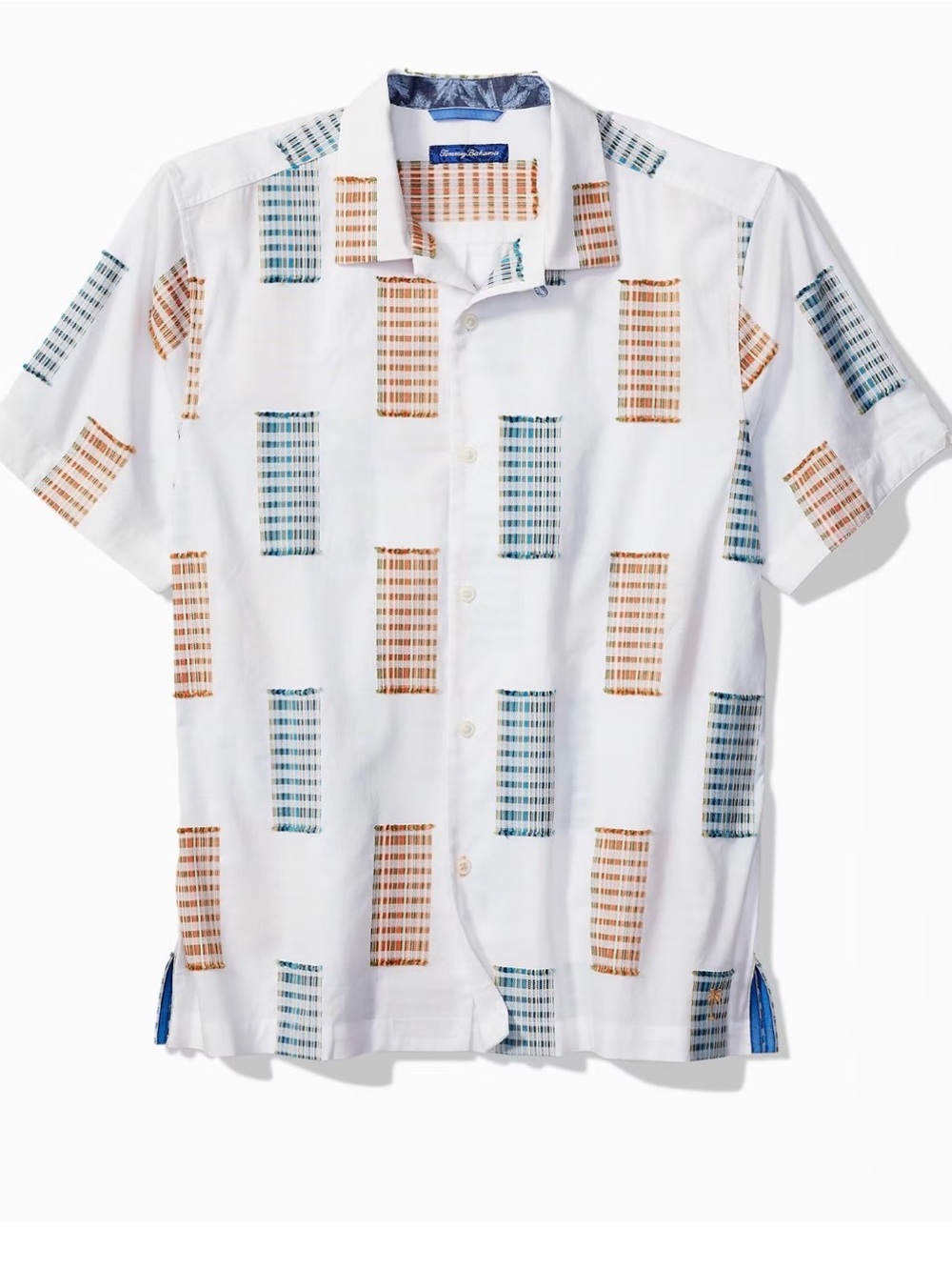 Tommy Bahama Lagos Tiles Cotton Camp Shirt